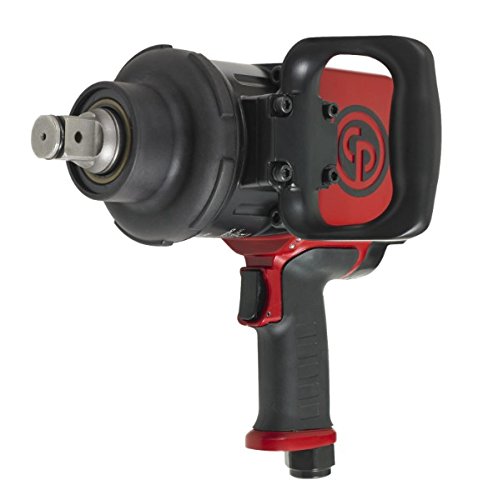 1 Inch Air Impact Wrench, Red, Aluminum