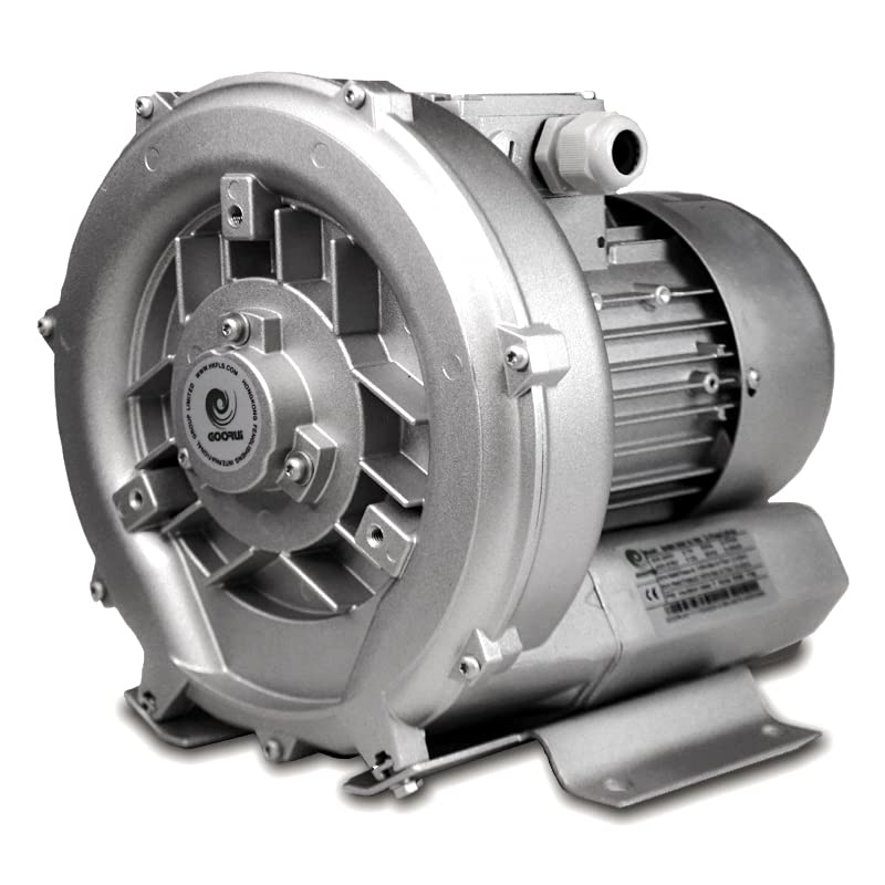 0.37 Hp Regenerative Blower 220V/1Phase 50 Cfm 56"H2O Press