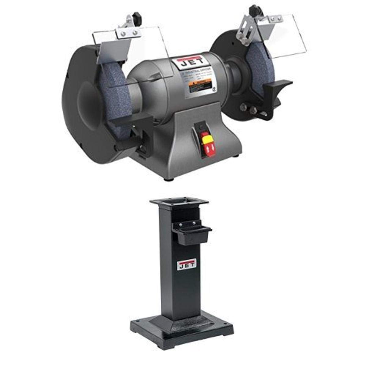 1 hp Industrial Bench Grinder with DBG-Stand for IBG-8", 10" & 12" Grinders
