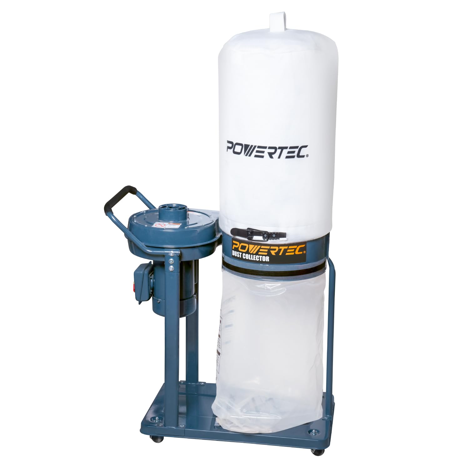1 HP Dust Collector with 1 Micron Dust Collector Bags and Mobile Base, Dust Collectors with 800 CFM for Woodworking Dust Collection System