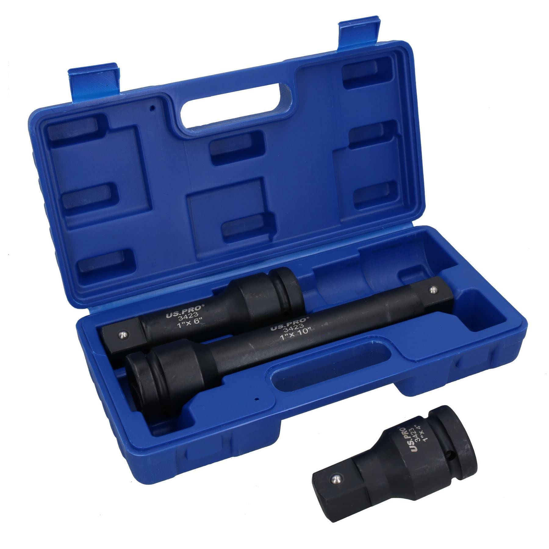 1 Inch Drive Anvil Air Impact Wrench Gun 2200Nm 12 Sockets 24 – 41mm Extensions