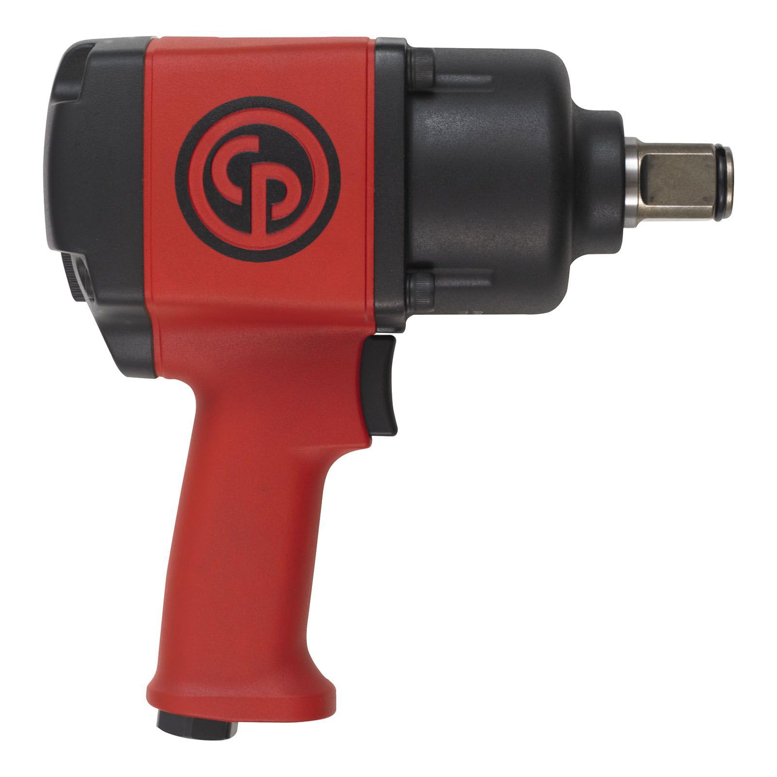 1 Inch Air Impact Wrench, Red, Metal