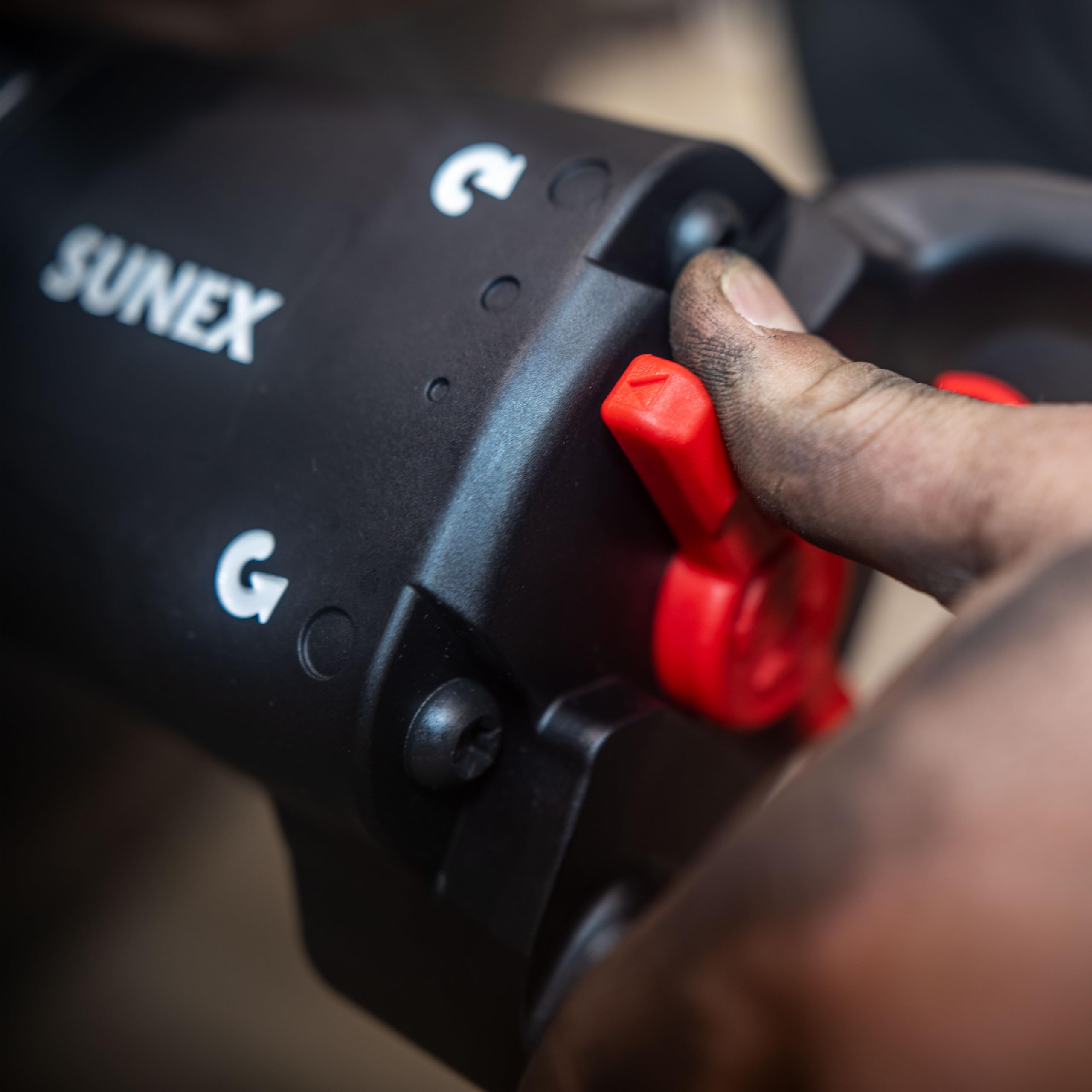 1 Inch Drive Magnesium Composite Impact Wrench with 6 Inch Anvil