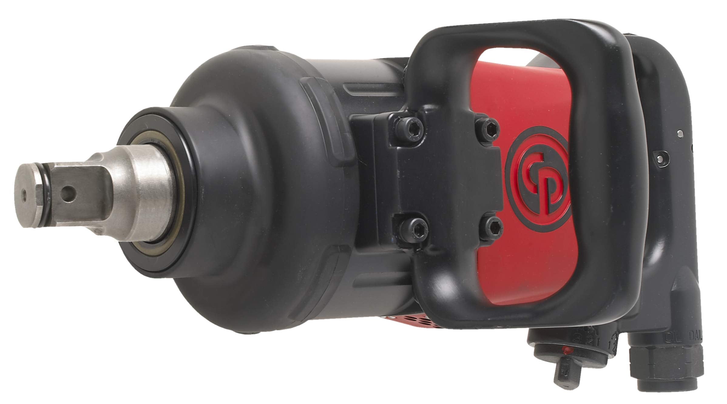 1 Inch 1920 ft-lb Torque Air Impact Wrench Bundle with 6 Inch Anvil Model