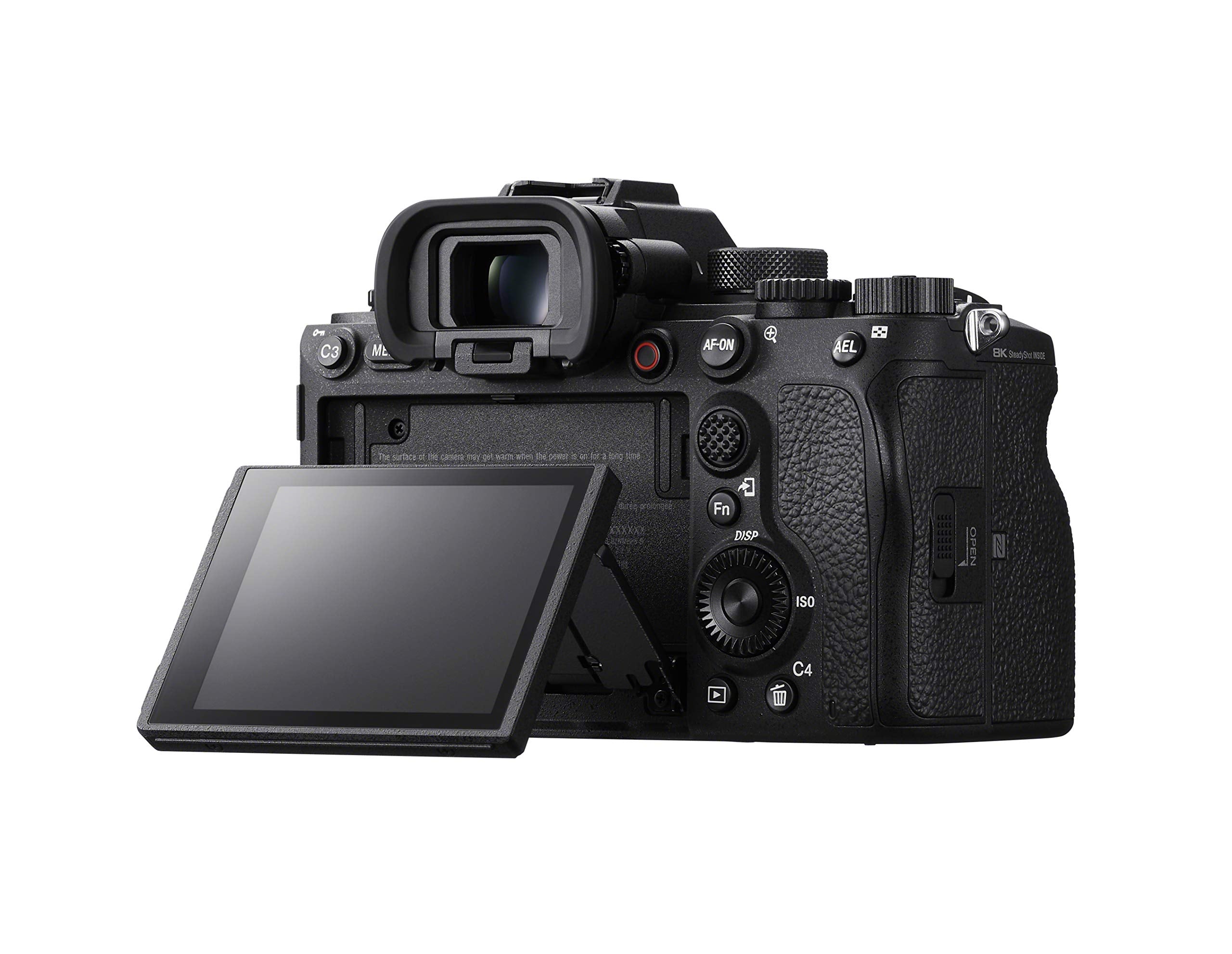 1 Full-Frame Mirrorless Camera Body Only Black Renewed High Resolution Professional Digital Camera for Photography and Videography