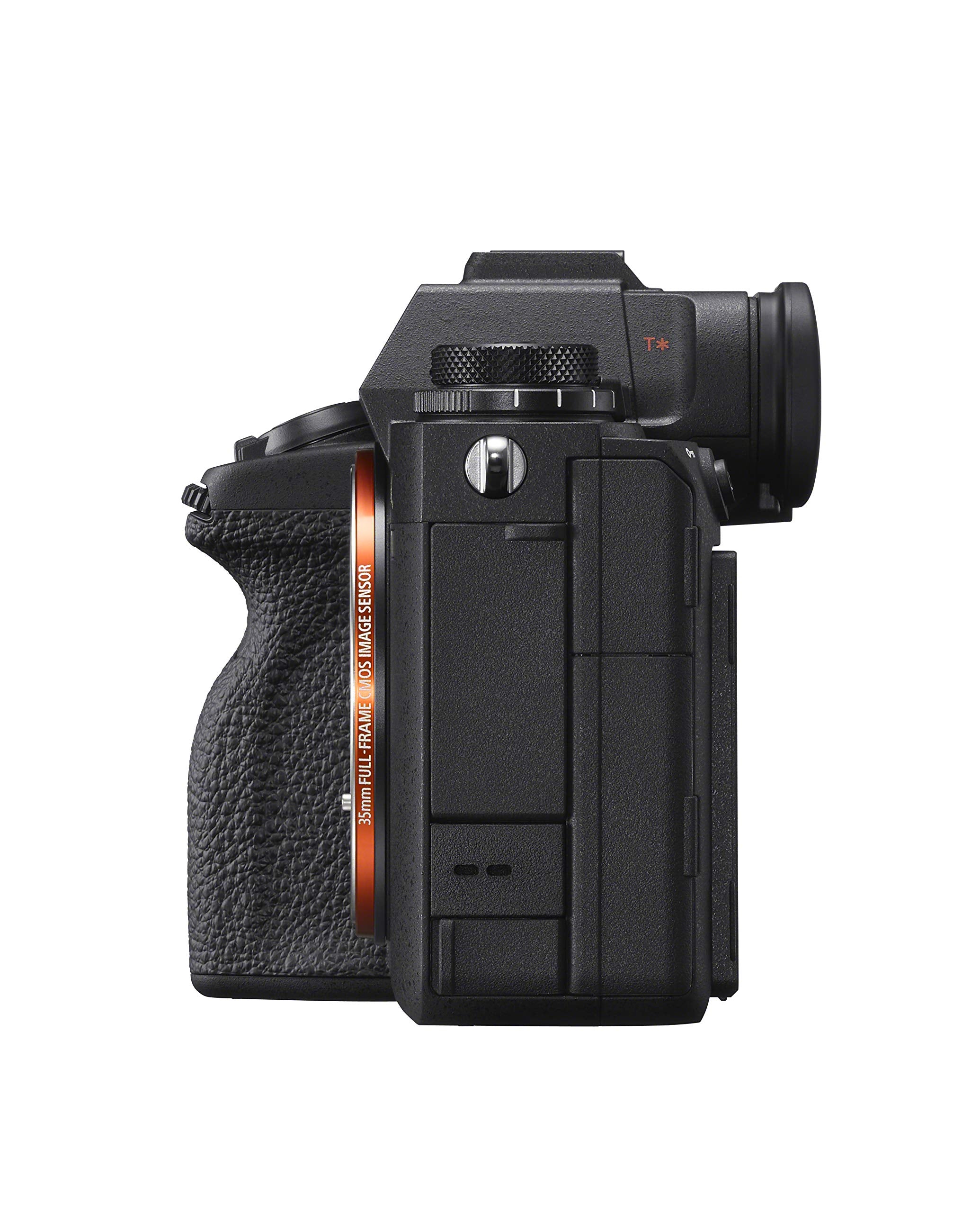 1 Full-Frame Mirrorless Camera Body Only Black Renewed High Resolution Professional Digital Camera for Photography and Videography