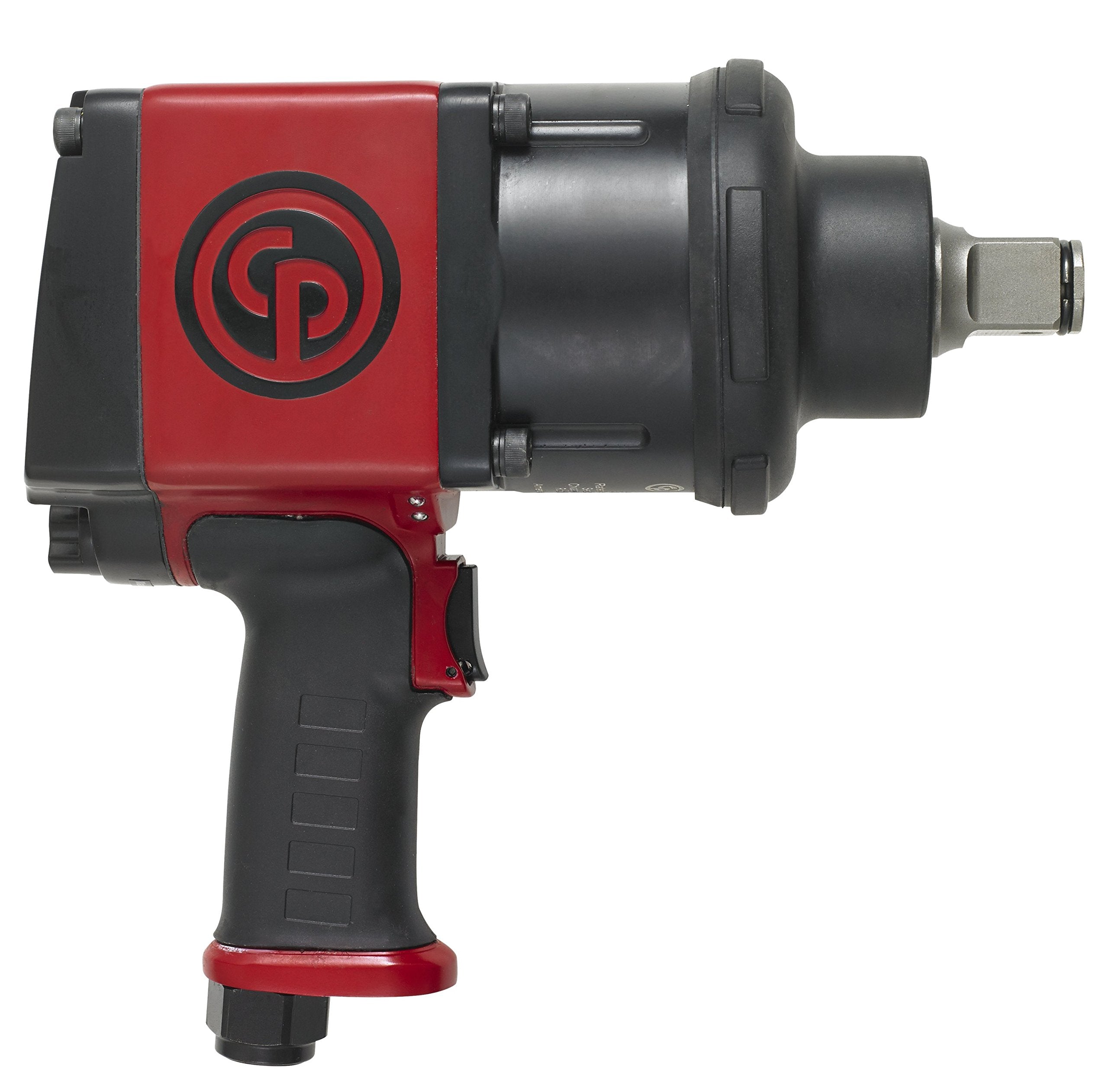 1 Inch Air Impact Wrench, Red, Aluminum